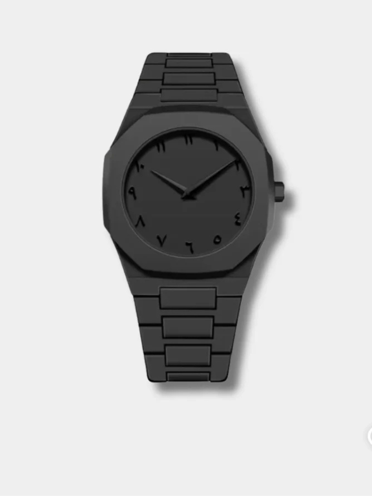 Black Arabic Watch